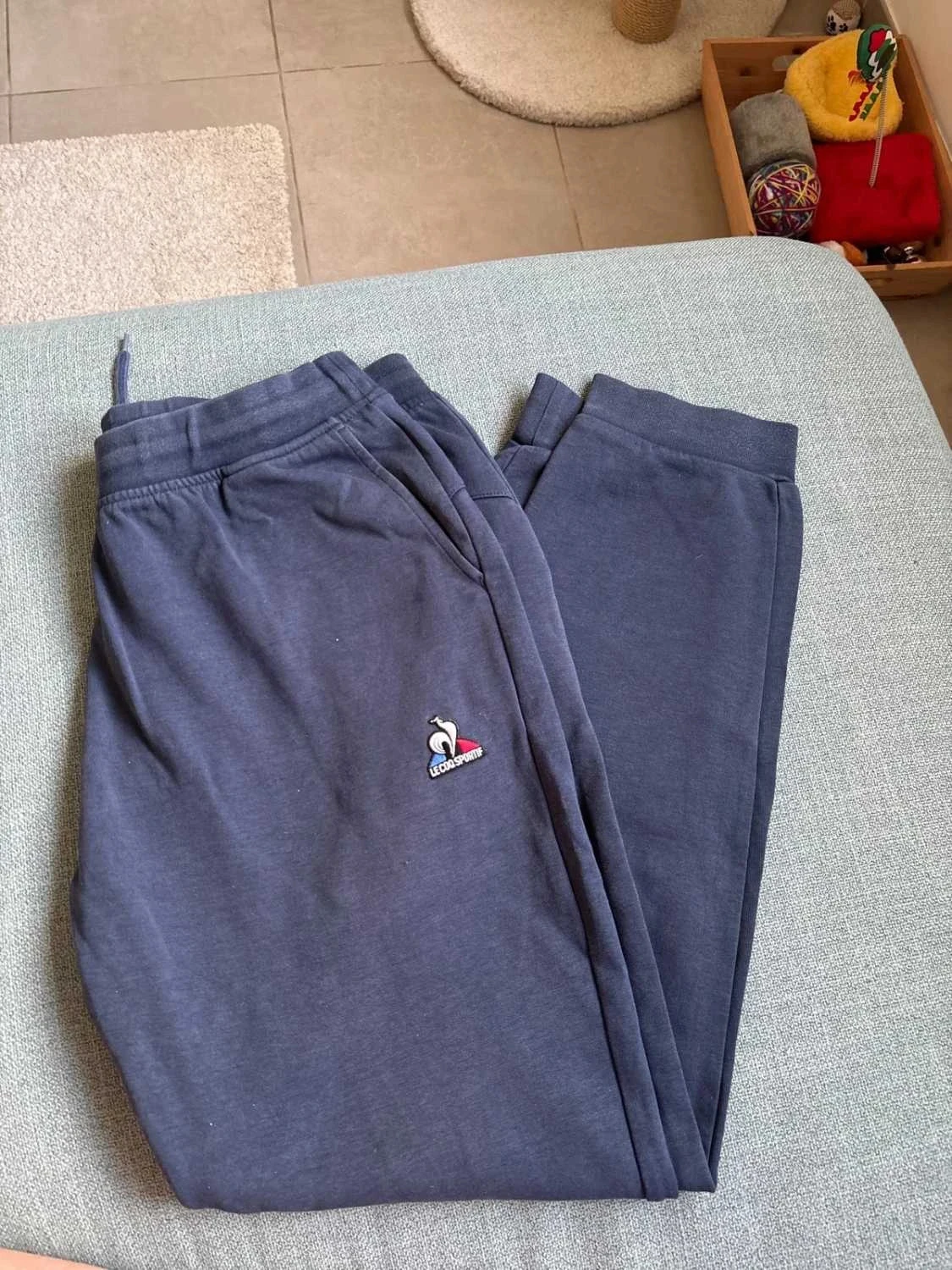 Jogging bleu marine le coq sportif taille L
